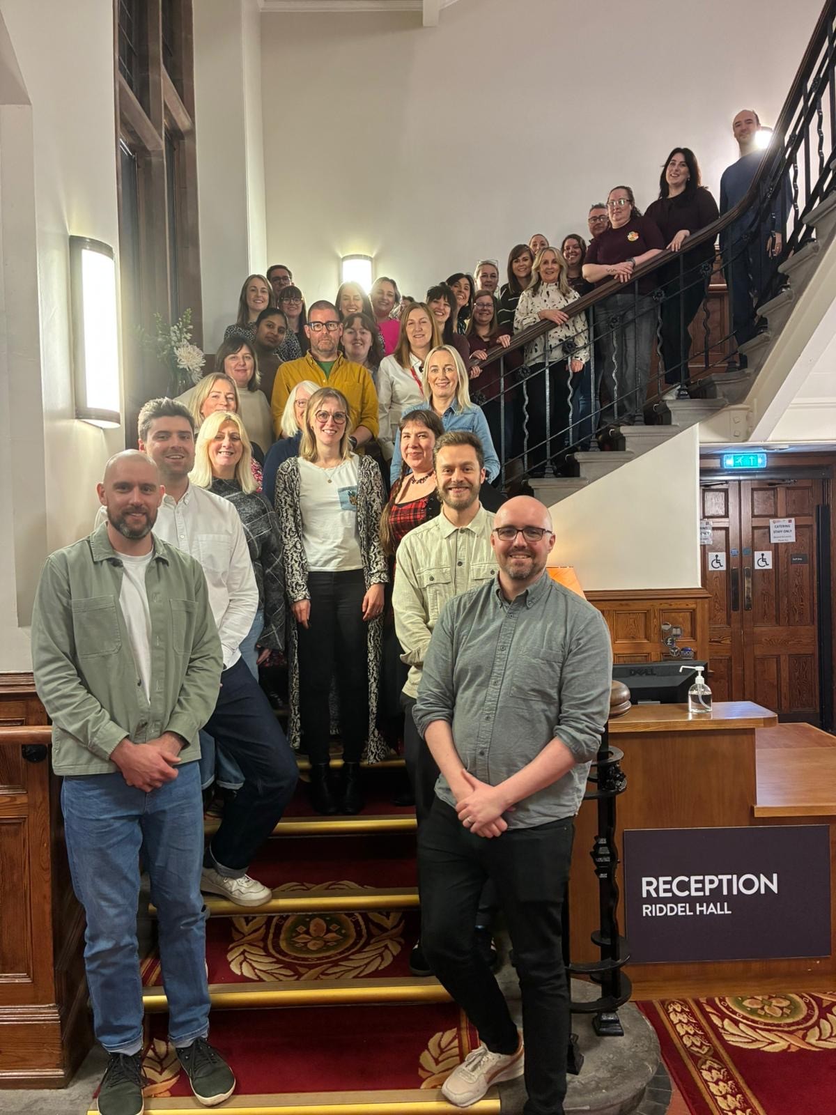 Group photo of NICRF away day 2025